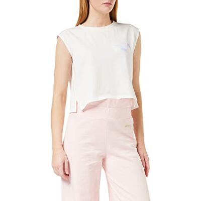 KKW3611637 Kendall + Kylie Podkoszulek damski, Złamana biel, XS KKW3611637 Kendall + Kylie Podkoszulek damski, Złamana biel, XS