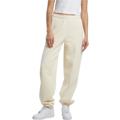 BY291 Build Your Brand Damskie spodnie sportowe Fluffy Sweatpants, luźne spodnie do biegania w luźnym kroju, rozmiary XS 5XL, Whitesand, 5XL BY291 Build Your Brand Damskie spodnie sportowe Fluffy Sweatpants, luźne spodnie do biegania w luźnym kroju, rozmiary XS 5XL, Whitesand, 5XL