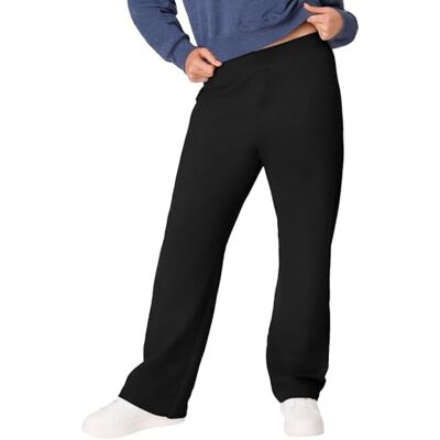 O4629 Hanes ComfortSoft EcoSmart Women's Open Leg Fleece Sweatpants O4629 Hanes ComfortSoft EcoSmart Women's Open Leg Fleece Sweatpants