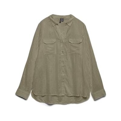 10321777-4927589 Vmbumpy Ls Glitter Shirt WVN Ga Noos, Mermaid, L 10321777-4927589 Vmbumpy Ls Glitter Shirt WVN Ga Noos, Mermaid, L