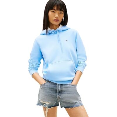 DW0DW19958C1TXXS Tommy Jeans Damska bluza z kapturem Tjw Reg S Flag Dw0Dw19958 Pulower Bluza z kapturem, NIEBIESKA (jasnoniebieski), XXS DW0DW19958C1TXXS Tommy Jeans Damska bluza z kapturem Tjw Reg S Flag Dw0Dw19958 Pulower Bluza z kapturem, NIEBIESKA (jasnoniebieski), XXS