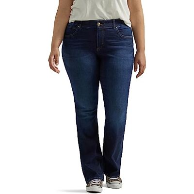 112343752 Lee Damskie dżinsy Plus Size Ultra Lux Comfort with Flex Motion Bootcut dżinsy, główne emocje, 54 dłuższe, Główny dreszczyk emocji, 50 duże rozmiary długo 112343752 Lee Damskie dżinsy Plus Size Ultra Lux Comfort with Flex Motion Bootcut dżinsy, główne emocje, 54 dłuższe, Główny dreszczyk emocji, 50 duże rozmiary długo