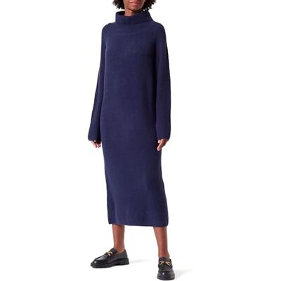 25825300-LY02 LYNNEA Damska dzianinowa sukienka z długim rękawem midi , SZAROBIESKIA, XL/XXL, Sukienka z długim rękawem midi, XL-XXL 25825300-LY02 LYNNEA Damska dzianinowa sukienka z długim rękawem midi , SZAROBIESKIA, XL/XXL, Sukienka z długim rękawem midi, XL-XXL
