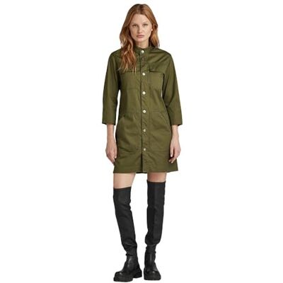 D24745 Koszula sukienka, Zielony (Shadow Olive -868-b230), M D24745 Koszula sukienka, Zielony (Shadow Olive -868-b230), M