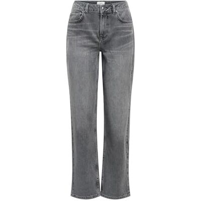 23045337-4797885 Objsava Ellen Mw Straight Blk Jeans Noos, Medium Grey Denim, XS 23045337-4797885 Objsava Ellen Mw Straight Blk Jeans Noos, Medium Grey Denim, XS