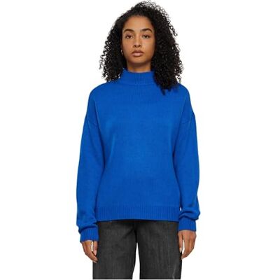 TB2358-01434 Urban Classics Damska bluza damska Oversize Turtleneck Sweater, Niebieski (Brightblue 01434), 4XL TB2358-01434 Urban Classics Damska bluza damska Oversize Turtleneck Sweater, Niebieski (Brightblue 01434), 4XL
