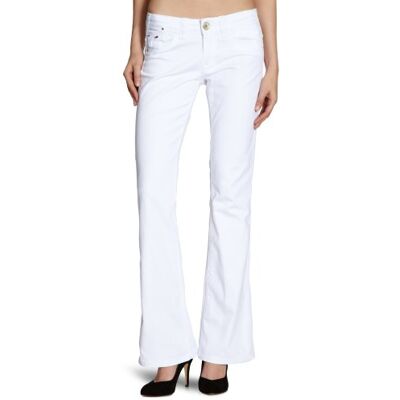 1657615333 Hilfiger Denim Dżinsy damskie z normalnym ściągaczem, Sophie bootcut OLST /0784758, Biały (247 / Olivia Stretch), 29W / 32L 1657615333 Hilfiger Denim Dżinsy damskie z normalnym ściągaczem, Sophie bootcut OLST /0784758, Biały (247 / Olivia Stretch), 29W / 32L