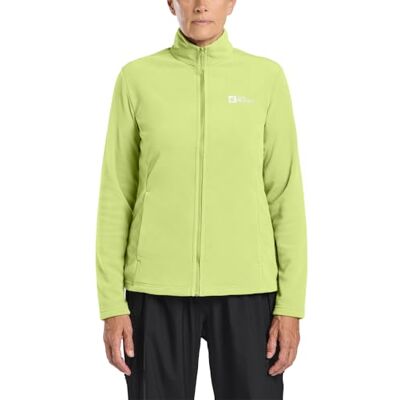 1711391_E0162_A04 Jack Wolfskin Taunus Fz W Damska kurtka polarowa, Fajna matcha, XS 1711391_E0162_A04 Jack Wolfskin Taunus Fz W Damska kurtka polarowa, Fajna matcha, XS