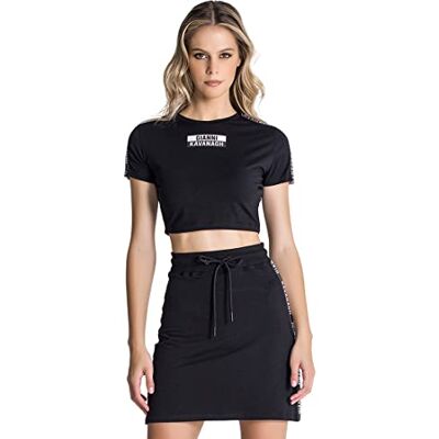 GKW002619 Gianni Kavanagh Damska koszulka Black Statement, S GKW002619 Gianni Kavanagh Damska koszulka Black Statement, S