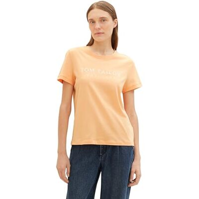 1041288 TOM TAILOR T-shirt damski, 34891 Light Coral, XL 1041288 TOM TAILOR T-shirt damski, 34891 Light Coral, XL