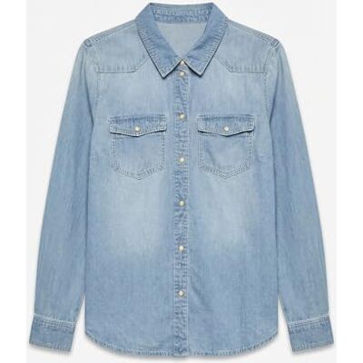 10277523 VERO MODA Vmmaria Ls Denim Slim Shirt Mix New Noos bluzka damska 10277523 VERO MODA Vmmaria Ls Denim Slim Shirt Mix New Noos bluzka damska