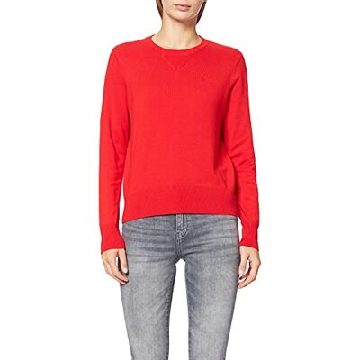 ZN0901019W-191761-XXL Mexx Sweter damski, czerwony, XXL ZN0901019W-191761-XXL Mexx Sweter damski, czerwony, XXL