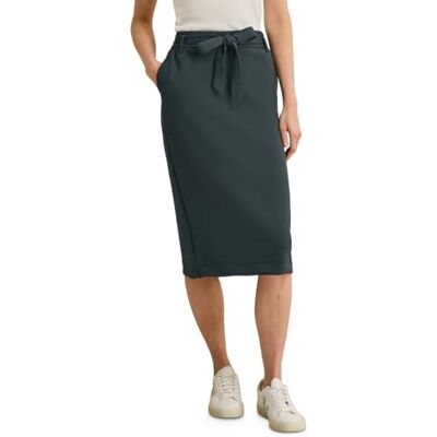 B361685 Spódnica z paskiem, Slate khaki, l B361685 Spódnica z paskiem, Slate khaki, l