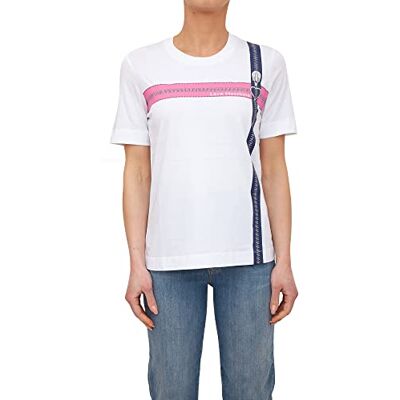 W 4 F15 4C M 3876 Love Moschino Women's Regular Fit Short-Sleeved T-Shirt, Optical White, 46, optical white, 46 W 4 F15 4C M 3876 Love Moschino Women's Regular Fit Short-Sleeved T-Shirt, Optical White, 46, optical white, 46
