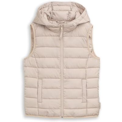 1049119 TOM TAILOR Denim Kamizelka damska, 30026 Cloud Grey, S 1049119 TOM TAILOR Denim Kamizelka damska, 30026 Cloud Grey, S