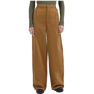 L34MHND66 Lee Damskie spodnie typu chino typu Relaxed, brązowy, 32W / 31L L34MHND66 Lee Damskie spodnie typu chino typu Relaxed, brązowy, 32W / 31L