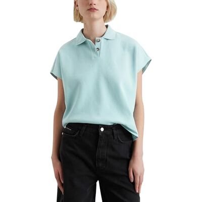 5000006024 Marc OPolo Denim damska koszulka polo z krótkim rękawem z bawełny ekologicznej Wide Fit, 5501, XS 5000006024 Marc OPolo Denim damska koszulka polo z krótkim rękawem z bawełny ekologicznej Wide Fit, 5501, XS