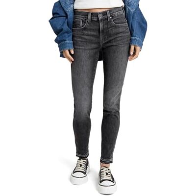 D19079 G-STAR RAW Lhana jeansy skinny Dżins Kobiety, Szary (Faded Apollo Grey -d535-g350), 24W / 28L D19079 G-STAR RAW Lhana jeansy skinny Dżins Kobiety, Szary (Faded Apollo Grey -d535-g350), 24W / 28L