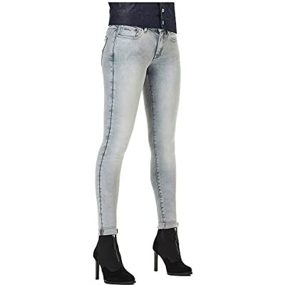 D05889-9882-6013 G-STAR RAW 3301 Mid Skinny dżinsy damskie, Szary (Sun Faded Grey ), 33W / 32L D05889-9882-6013 G-STAR RAW 3301 Mid Skinny dżinsy damskie, Szary (Sun Faded Grey ), 33W / 32L