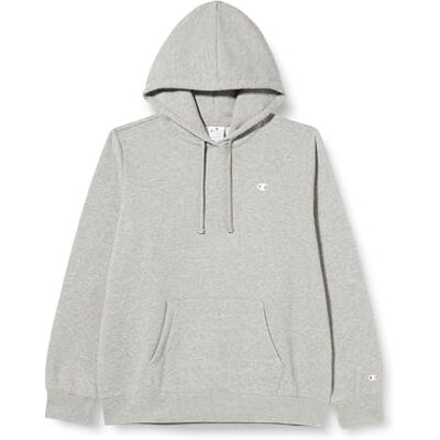 116816 Champion Legacy Basics W-Light Powerblend Fleece Damska bluza z kapturem, Jasny melanż szary, XXL 116816 Champion Legacy Basics W-Light Powerblend Fleece Damska bluza z kapturem, Jasny melanż szary, XXL