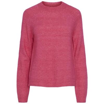 17126277 PIECES Damski sweter z dzianiny PCJULIANA, Beetroot Purple, M 17126277 PIECES Damski sweter z dzianiny PCJULIANA, Beetroot Purple, M