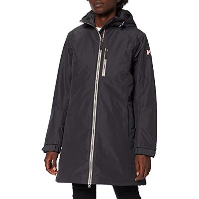 62395_980 Hellyhansen damska długa kurtka Belfast Hebony, XL 62395_980 Hellyhansen damska długa kurtka Belfast Hebony, XL