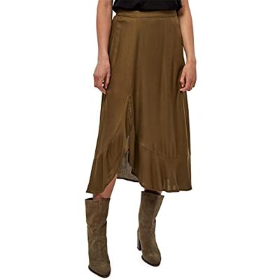 DE1210-3611-XS DESIRES Women's Efia Skirt, wojskowa oliwka, XS DE1210-3611-XS DESIRES Women's Efia Skirt, wojskowa oliwka, XS