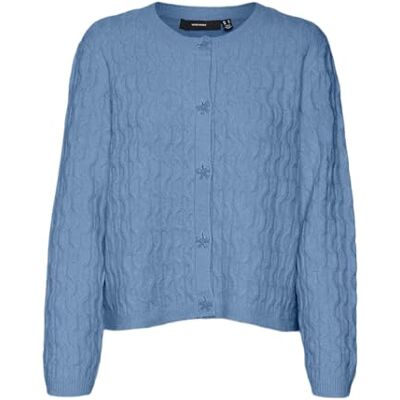 10317764 VERO MODA VMELYA LS O-Neck kardigan GA Boo, Allure/Detail:w. Melange, S 10317764 VERO MODA VMELYA LS O-Neck kardigan GA Boo, Allure/Detail:w. Melange, S