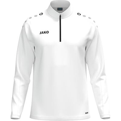 8600 JAKO Unisex Ziptop One, biały, L 8600 JAKO Unisex Ziptop One, biały, L