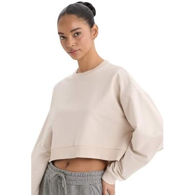 236074800 DeFacto Damski sweter modna bluza z kapturem i bluza z kapturem dla kobiet wybór bluz z kapturem piaskowy XL, Sand, XL 236074800 DeFacto Damski sweter modna bluza z kapturem i bluza z kapturem dla kobiet wybór bluz z kapturem piaskowy XL, Sand, XL