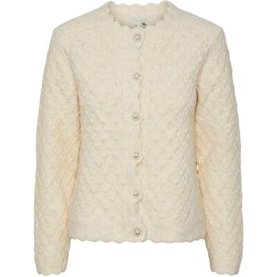 26033202-4437285 Yas bubble Ls Knit Cardigan S. Noos, brzoza, L 26033202-4437285 Yas bubble Ls Knit Cardigan S. Noos, brzoza, L
