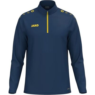 8600 JAKO Unisex Ziptop One, Navy/Citro, XXL 8600 JAKO Unisex Ziptop One, Navy/Citro, XXL