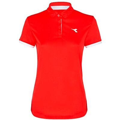 102172448 Diadora Damska koszulka polo czerwona, biała, L, odzież wierzchnia, L 102172448 Diadora Damska koszulka polo czerwona, biała, L, odzież wierzchnia, L