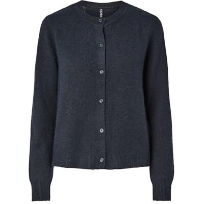 17154486-4864699 PIECES Pcmalou Ls Knit Cardigan Noos Bc, sky captain, XXL 17154486-4864699 PIECES Pcmalou Ls Knit Cardigan Noos Bc, sky captain, XXL