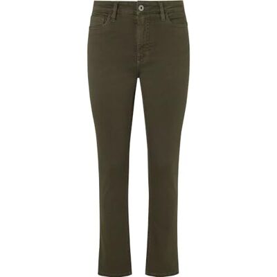 PL211700 Pepe Jeans Spodnie damskie Tessa, Zielony (oliwkowy zielony), 33W / 30L PL211700 Pepe Jeans Spodnie damskie Tessa, Zielony (oliwkowy zielony), 33W / 30L