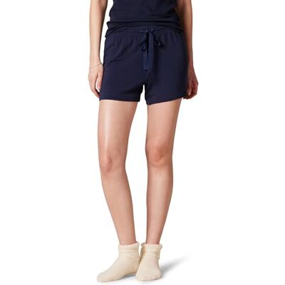 WAES11SP19-Navy1-X-Large Amazon Essentials Damska lekka piżama typu lounge frotte, granatowa, XL WAES11SP19-Navy1-X-Large Amazon Essentials Damska lekka piżama typu lounge frotte, granatowa, XL