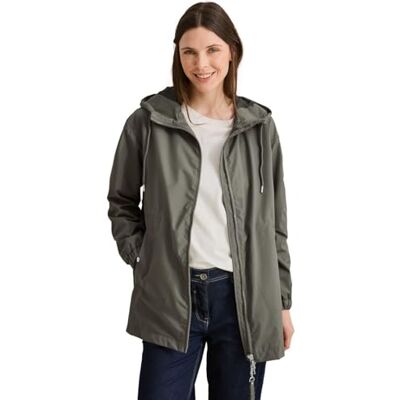 B202082 CECIL Damska kurtka z kapturem, Earthy khaki, XL, Earthy khaki, XL B202082 CECIL Damska kurtka z kapturem, Earthy khaki, XL, Earthy khaki, XL