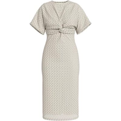 14107122-4752976 Visolira O-Neck S/S Midi Dress/DFS, brzoza, S 14107122-4752976 Visolira O-Neck S/S Midi Dress/DFS, brzoza, S