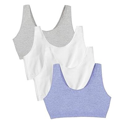 Sportowy stanik typu tank od Fruit of the Loom Heather Grey - Sportowy stanik Sportowy stanik typu tank od Fruit of the Loom Heather Grey - Sportowy stanik