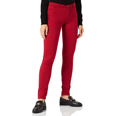 THNP4 Naf Naf Damskie spodnie FPOWI Baby Hose, Rouge Studio, 34 THNP4 Naf Naf Damskie spodnie FPOWI Baby Hose, Rouge Studio, 34