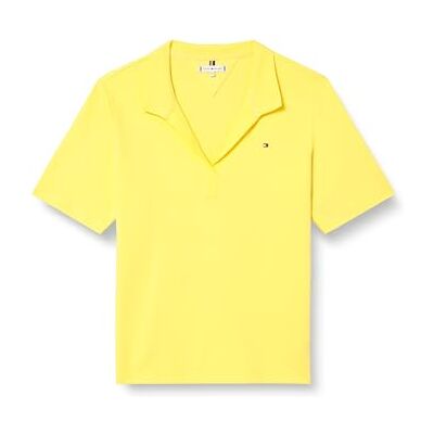 WW0WW45876ZF0XL TOMMY HILFIGER Damska koszulka polo ADP 1985 REG PIQUE SS WW0WW45876, żółta, XL, Żółty (Citronella), XL WW0WW45876ZF0XL TOMMY HILFIGER Damska koszulka polo ADP 1985 REG PIQUE SS WW0WW45876, żółta, XL, Żółty (Citronella), XL
