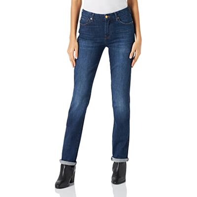 JSVMC120IF 7 For All Mankind Damskie dżinsy Kimmie Straight Slim Illusion, ciemnoniebieski, 24 JSVMC120IF 7 For All Mankind Damskie dżinsy Kimmie Straight Slim Illusion, ciemnoniebieski, 24