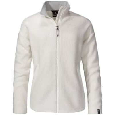 13732 Schöffel CIRC Fleece Jk Style Purga WMS kurtka polarowa z przyjemnego w dotyku polaru Sherpa, ocieplająca, szybkoschnąca kurtka outdoorowa o prawie 100% zdolności do recyklingu, nordic, 40 13732 Schöffel CIRC Fleece Jk Style Purga WMS kurtka polarowa z przyjemnego w dotyku polaru Sherpa, ocieplająca, szybkoschnąca kurtka outdoorowa o prawie 100% zdolności do recyklingu, nordic, 40