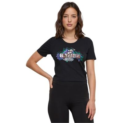 MC884 Merchcode Damska koszulka damska Disney 100 Bambi, Regular Fit, bawełna 100%, L, czarny, L MC884 Merchcode Damska koszulka damska Disney 100 Bambi, Regular Fit, bawełna 100%, L, czarny, L