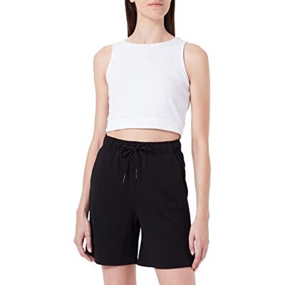 15255646 ONLY Women's ONLPOPTRASH Summer Life luźne szorty PNT materiałowe, czarne, XS 15255646 ONLY Women's ONLPOPTRASH Summer Life luźne szorty PNT materiałowe, czarne, XS