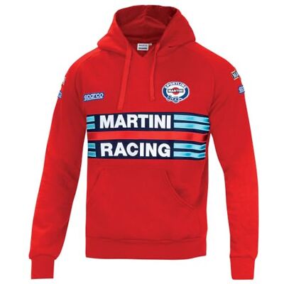 Martini Racing Sparco 01279MRRS2M, Bluza, Czerwony, Standardowy Unisex Dorosły, Wielobarwny, 42/50 EU, Wielobarwny Martini Racing Sparco 01279MRRS2M, Bluza, Czerwony, Standardowy Unisex Dorosły, Wielobarwny, 42/50 EU, Wielobarwny