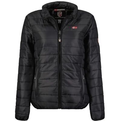 WW1134F/GNO Geographical Norway Atikolorama Lady Basic Damska kurtka wiatrówka outdoorowa Damska kurtka z długim rękawem Płaszcz przeciwdeszczowy na wędrówki, wiosna, lato, jesień, zima (czarny M), czarny WW1134F/GNO Geographical Norway Atikolorama Lady Basic Damska kurtka wiatrówka outdoorowa Damska kurtka z długim rękawem Płaszcz przeciwdeszczowy na wędrówki, wiosna, lato, jesień, zima (czarny M), czarny