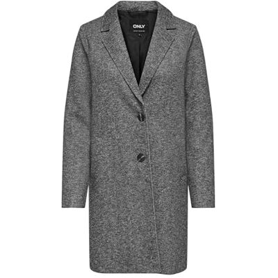 15321862-4486621 Onlsedona Life Carrie Coat Otw Noos, ciemnoszary melanż, XXS 15321862-4486621 Onlsedona Life Carrie Coat Otw Noos, ciemnoszary melanż, XXS