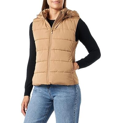 10289835 VERO MODA Vmjessie Short Waistcoat Boos Kamizelka Kobiety, Tigers Eye, L 10289835 VERO MODA Vmjessie Short Waistcoat Boos Kamizelka Kobiety, Tigers Eye, L