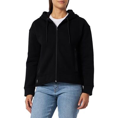 Blauer Bluza Otwarta Bluza Damska, Czarny, 44 Blauer Bluza Otwarta Bluza Damska, Czarny, 44